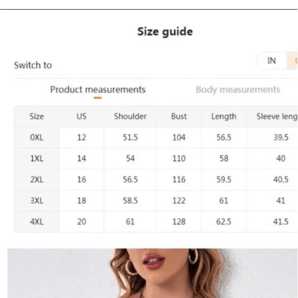 Blue and White Off-Shoulder 3/4 Sleeve Blouse - Picture 4 of 4